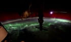 nasa-releases-timelapse-capturing-red-and-inexperienced-auroras-over-earth-– video-–-guardian